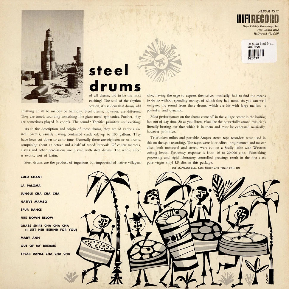 The Native Steel Drum Band - Steel Drums