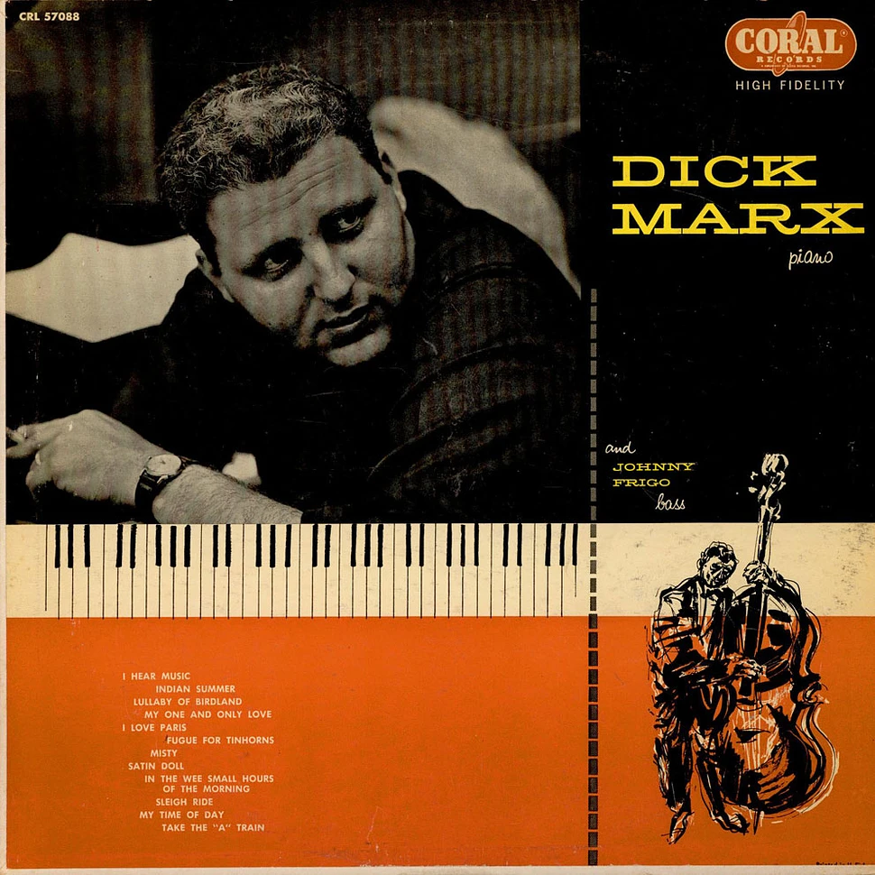 Dick Marx, John Frigo - Piano Solos With Bass Accompaniment