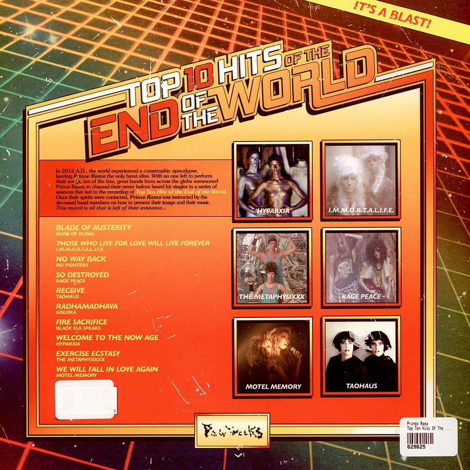 Prince Rama Of Ayodhya - Top Ten Hits Of The End Of The World