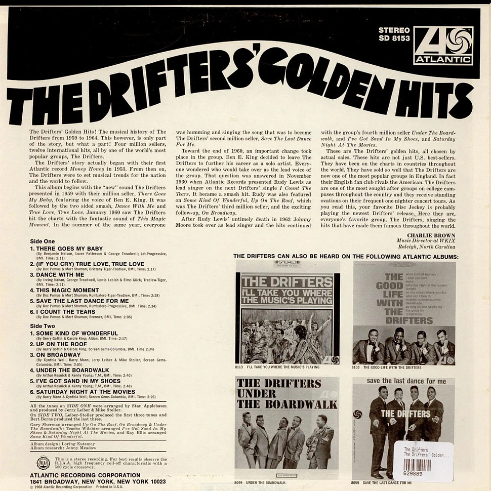 The Drifters - The Drifters' Golden Hits