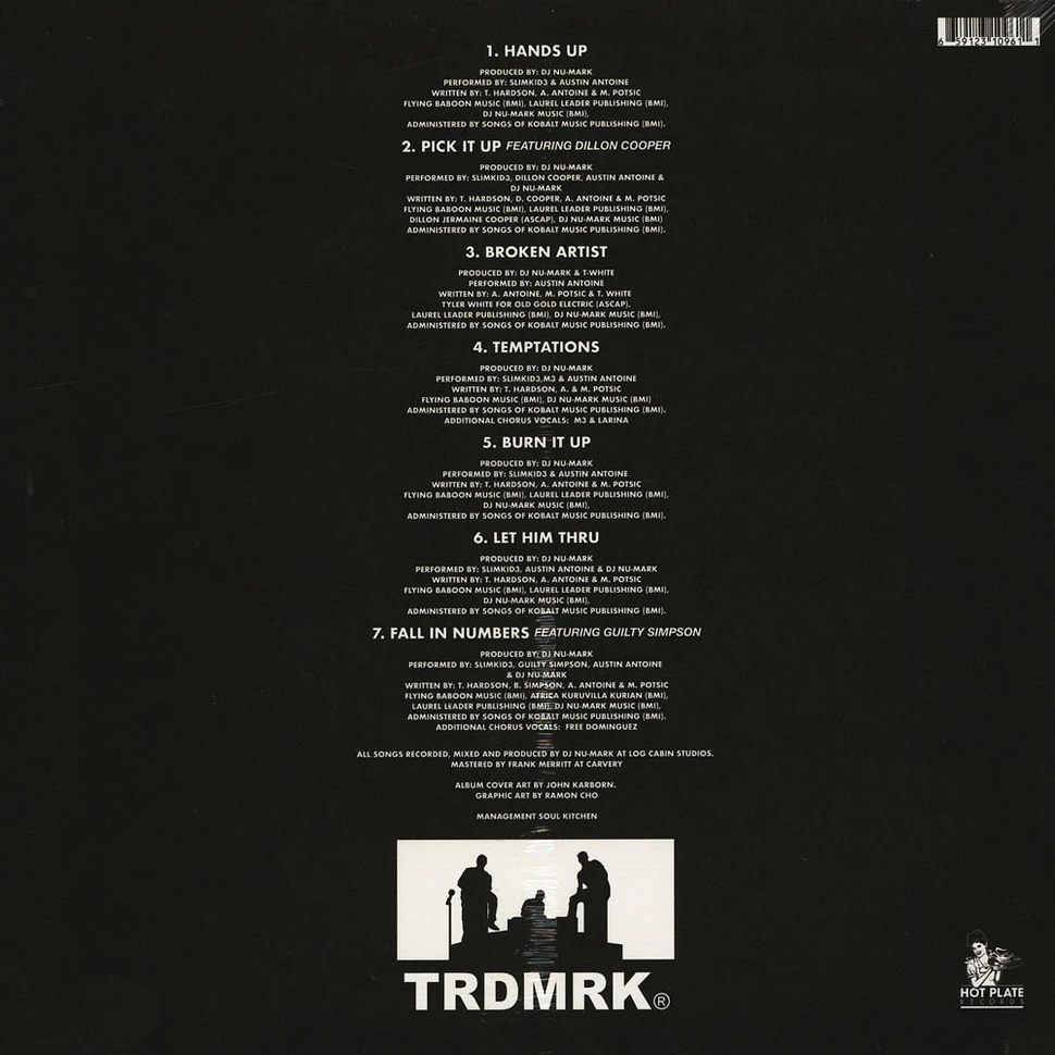 TRDMRK (Slimkid3 & DJ Nu-Mark) - TRDMRK EP