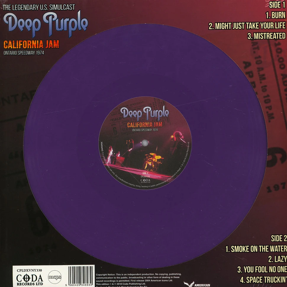 Deep Purple - California Jam With Turntable Mat