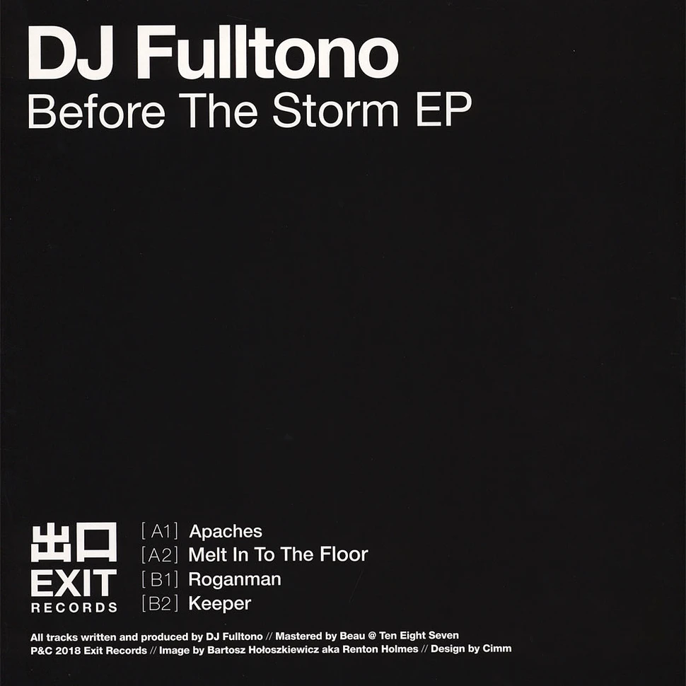 DJ Fulltono - Before The Storm EP