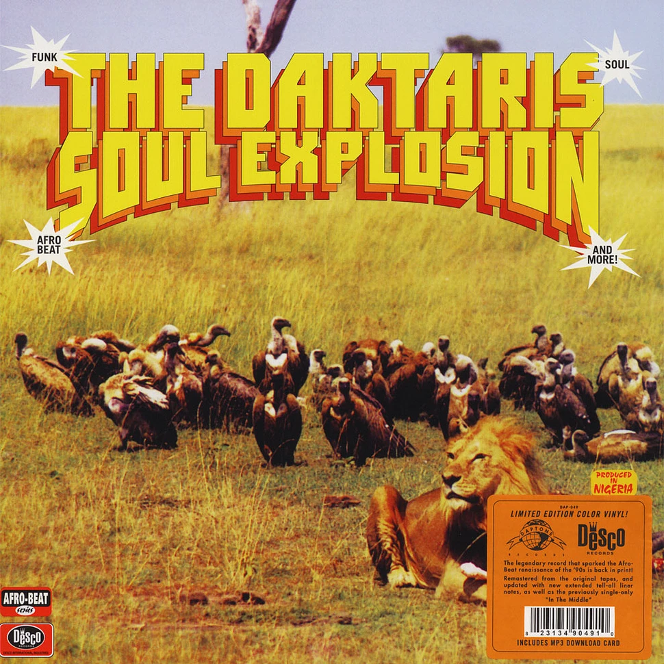 Daktaris - Soul Explosion Colored Vinyl Edition