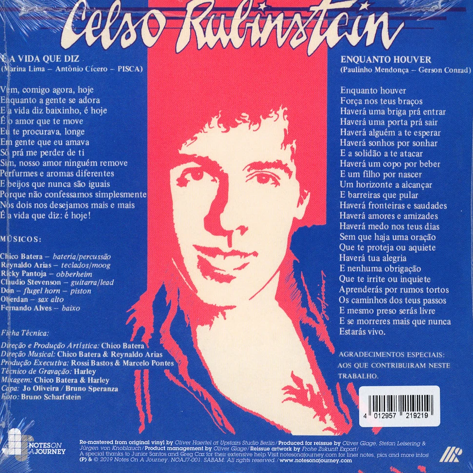 Celso Rubinstein - E A Vida Que Diz / Enquanto Houver