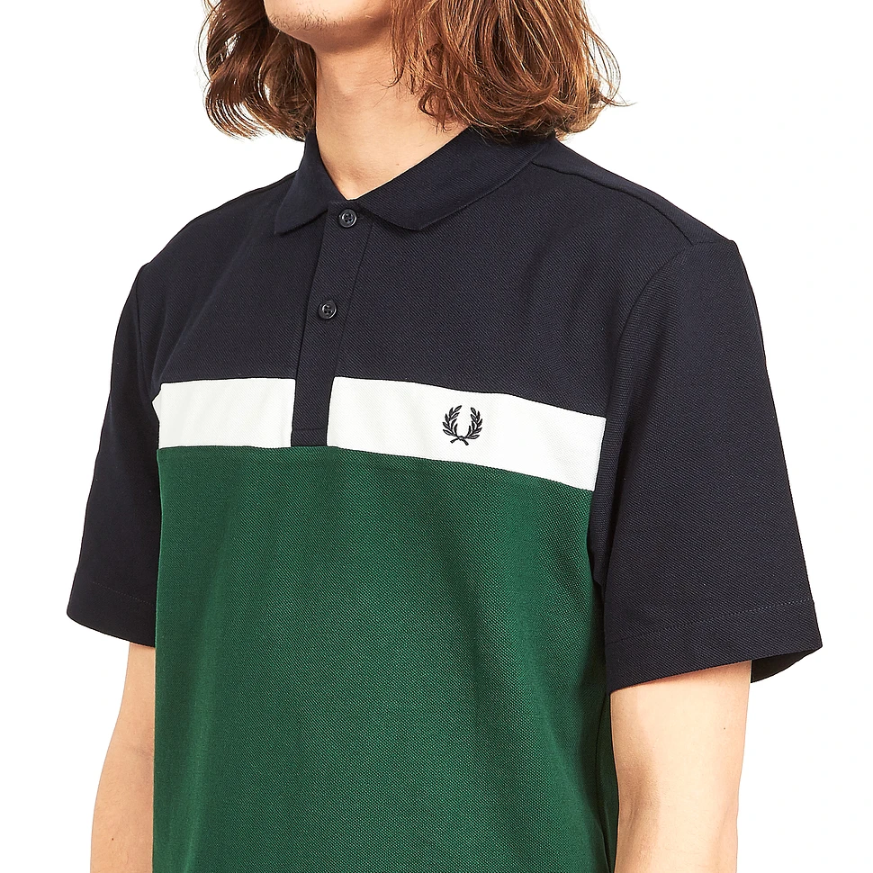 Fred Perry - Contrast Panel Pique Shirt