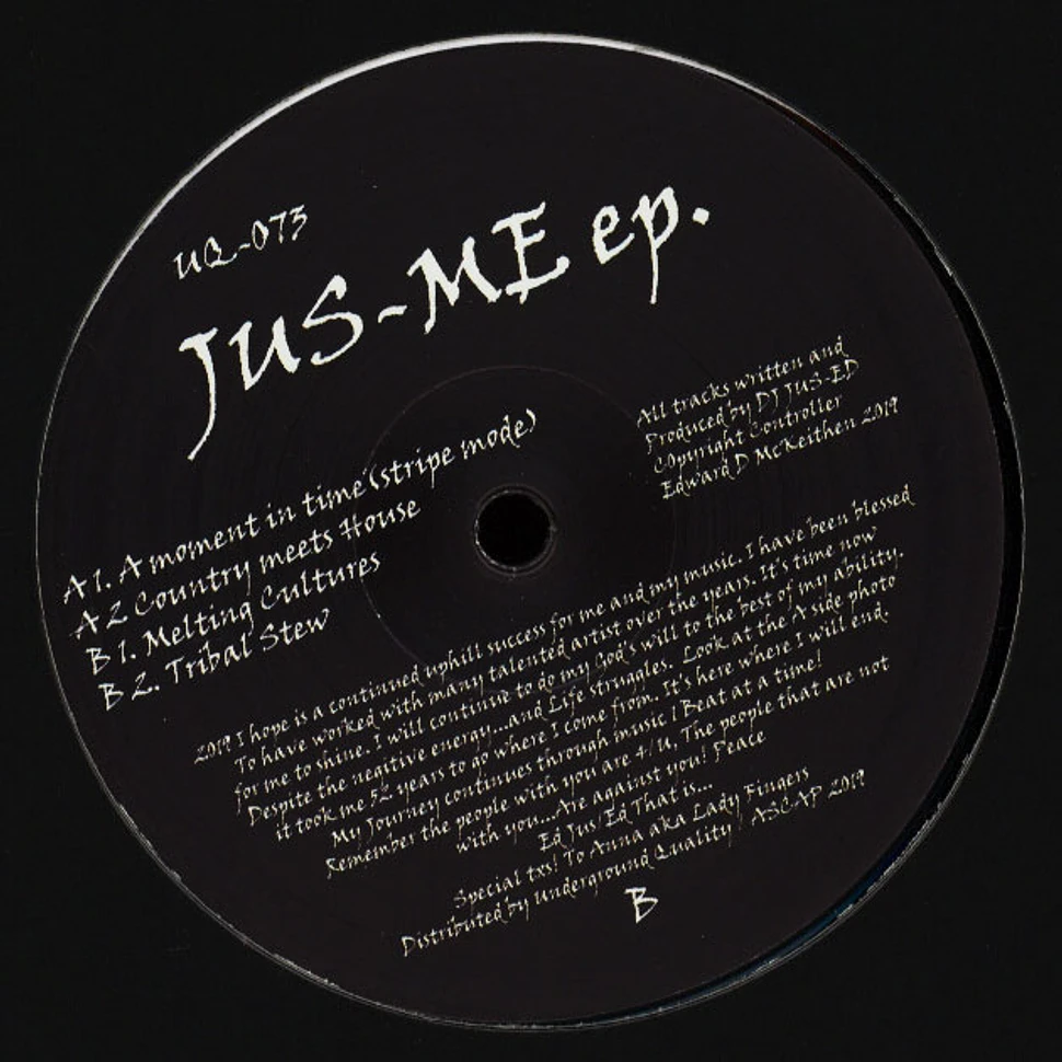 Jus-Ed - Jus-Me EP