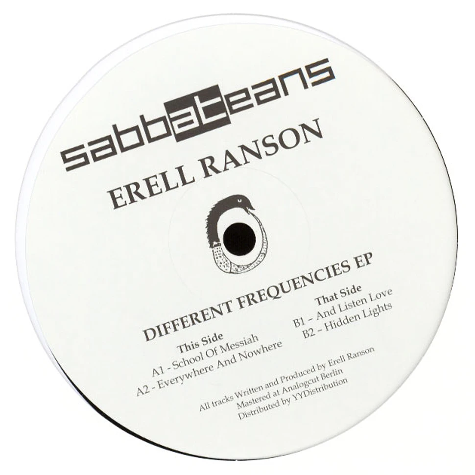 Erell Ranson - Different Frequencies EP