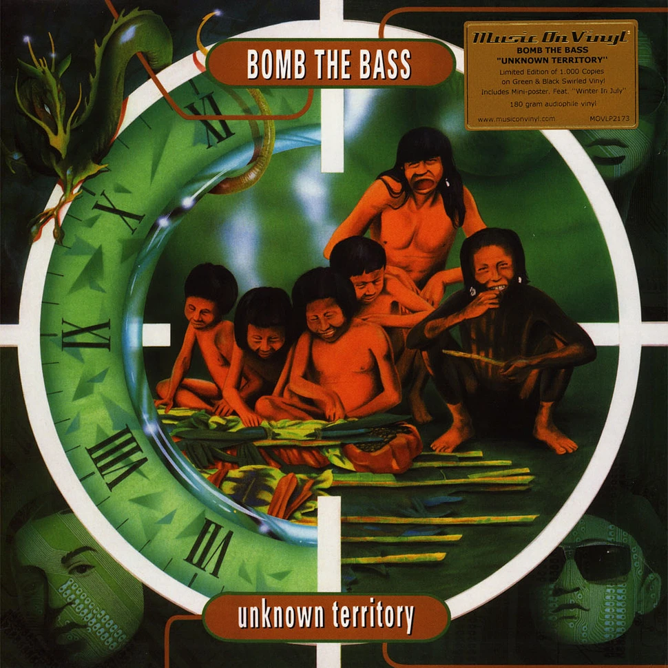 Bomb The Bass - Unknown Territory Colored Vinyl Edition