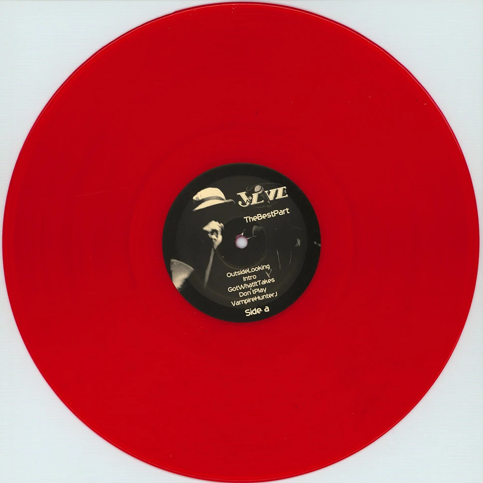 J-Live - The Best Part Red Vinyl Edition