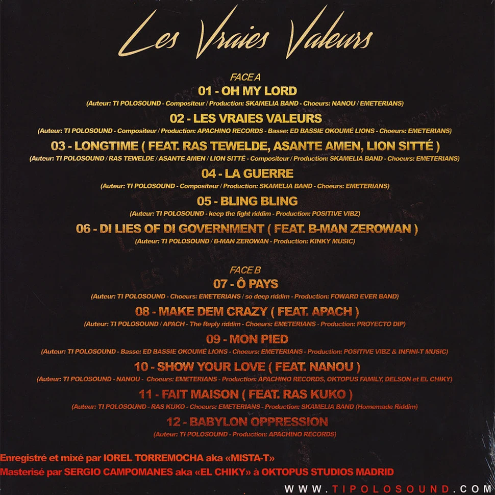 Ti Polo Sound - Les Vraies Valeurs