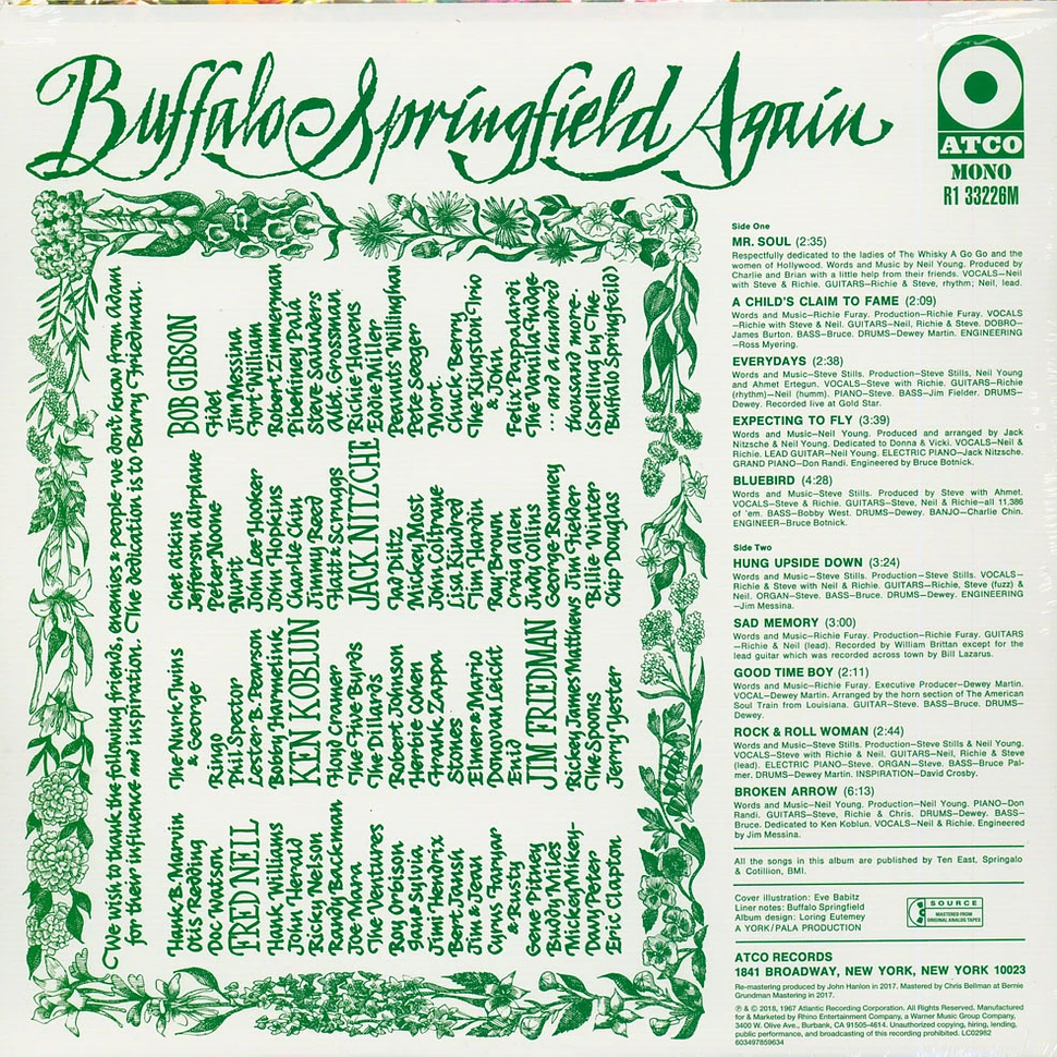 Buffalo Springfield - Buffalo Springfield Again Mono Edition