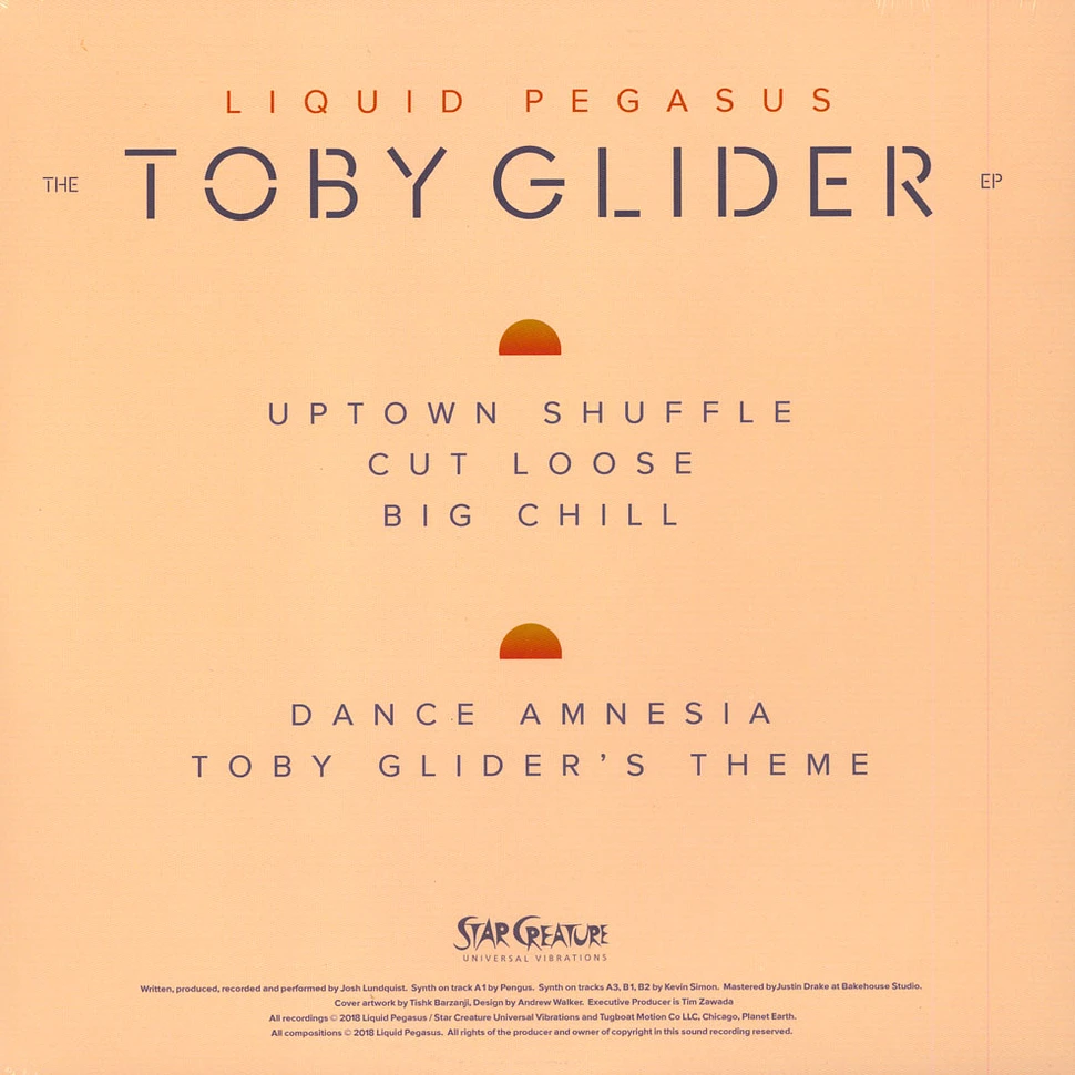 Liquid Pegasus - The Toby Glider EP