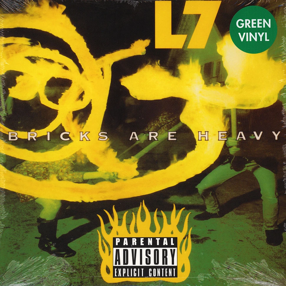 L7 - Bricks Are Heavy Green Vinyl Edition