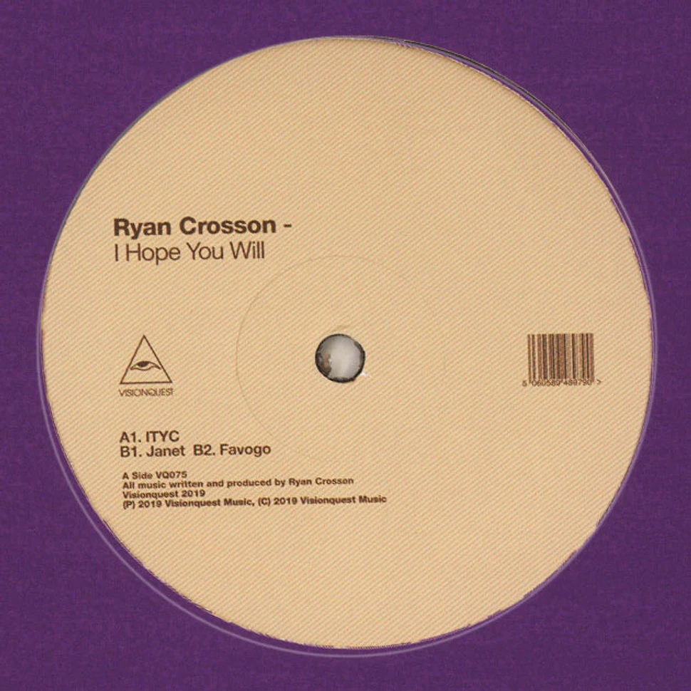 Ryan Crosson - I Hope You Will EP