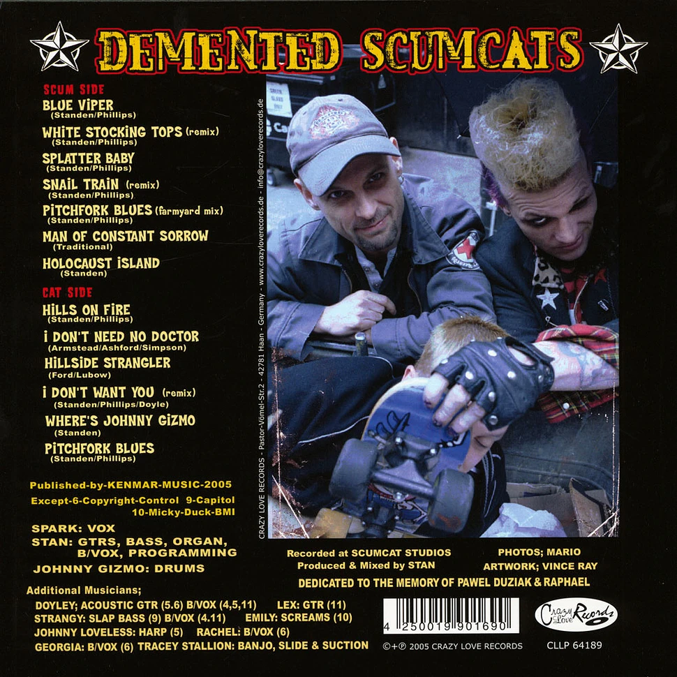 Demented Scumcats - Splatter Baby