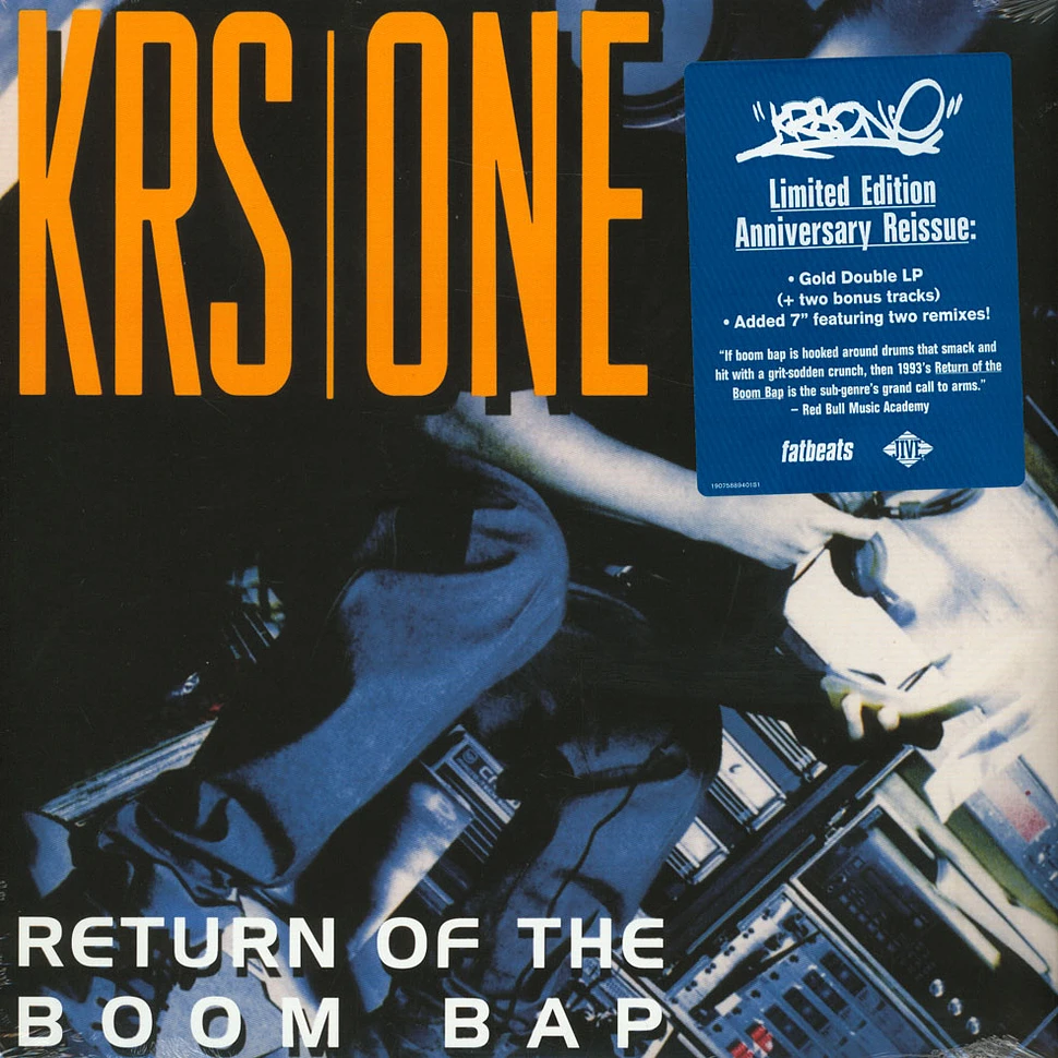 KRS-One - Return Of The Boom Bap Gold Vinyl Edition
