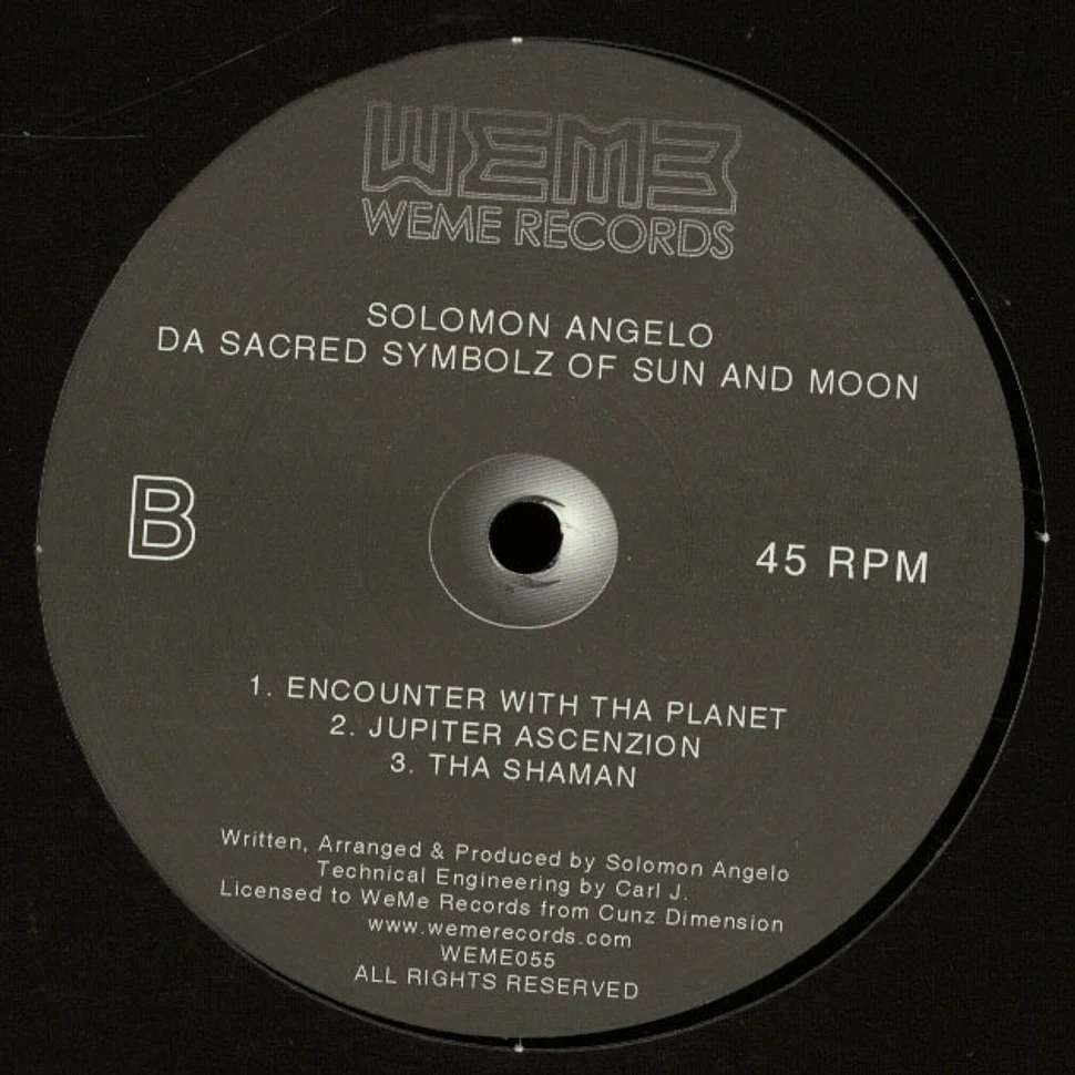 Solomon Angelo - Da Sacred Symbols Of Sun And Moon