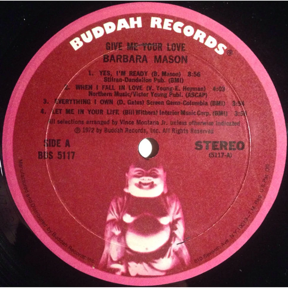 Barbara Mason - Give Me Your Love
