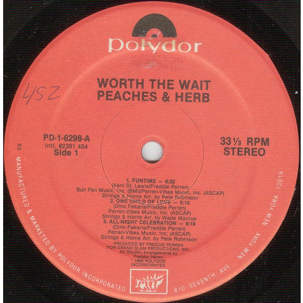 Peaches & Herb - Worth The Wait