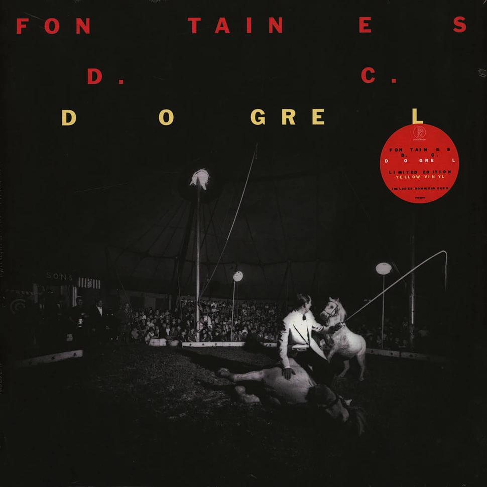 Fontaines D.C. - Dogrel Transparent Yellow Vinyl Edition