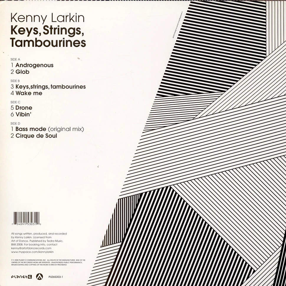 Kenny Larkin - Keys, Strings, Tambourines