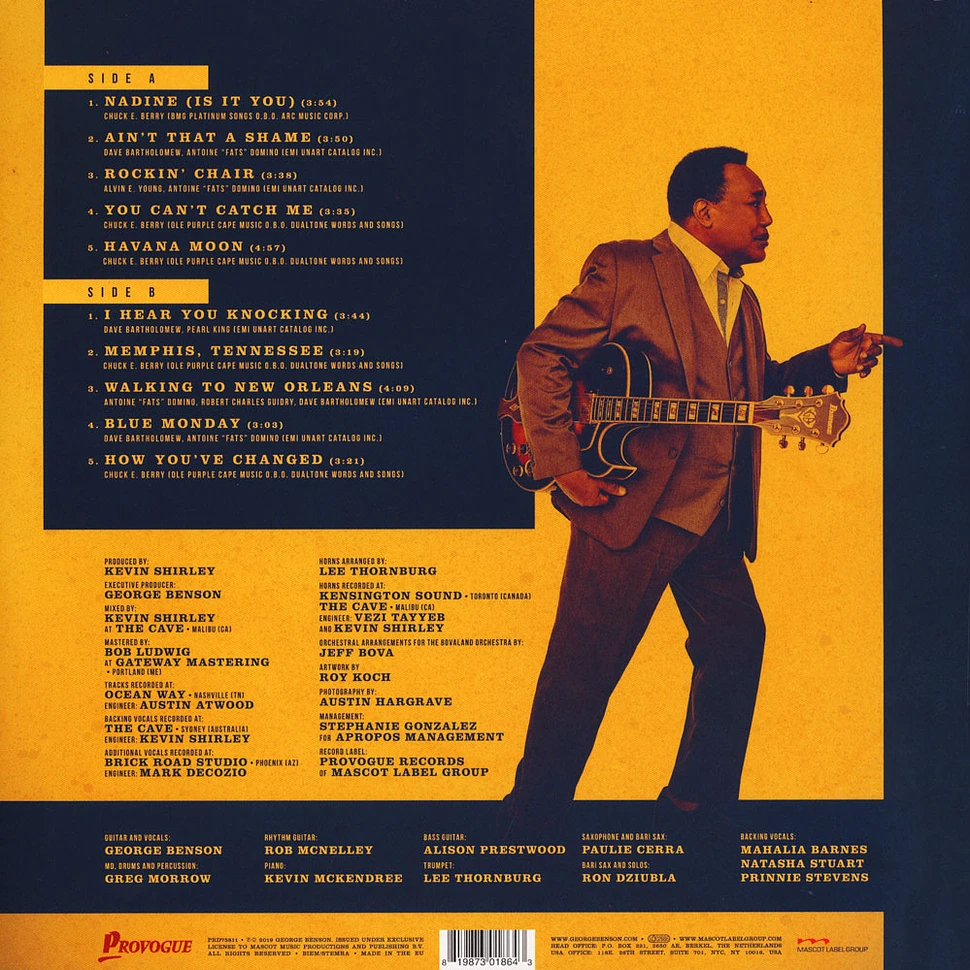 George Benson - Walking To New Orleans-Remembering Black Vinyl Edition