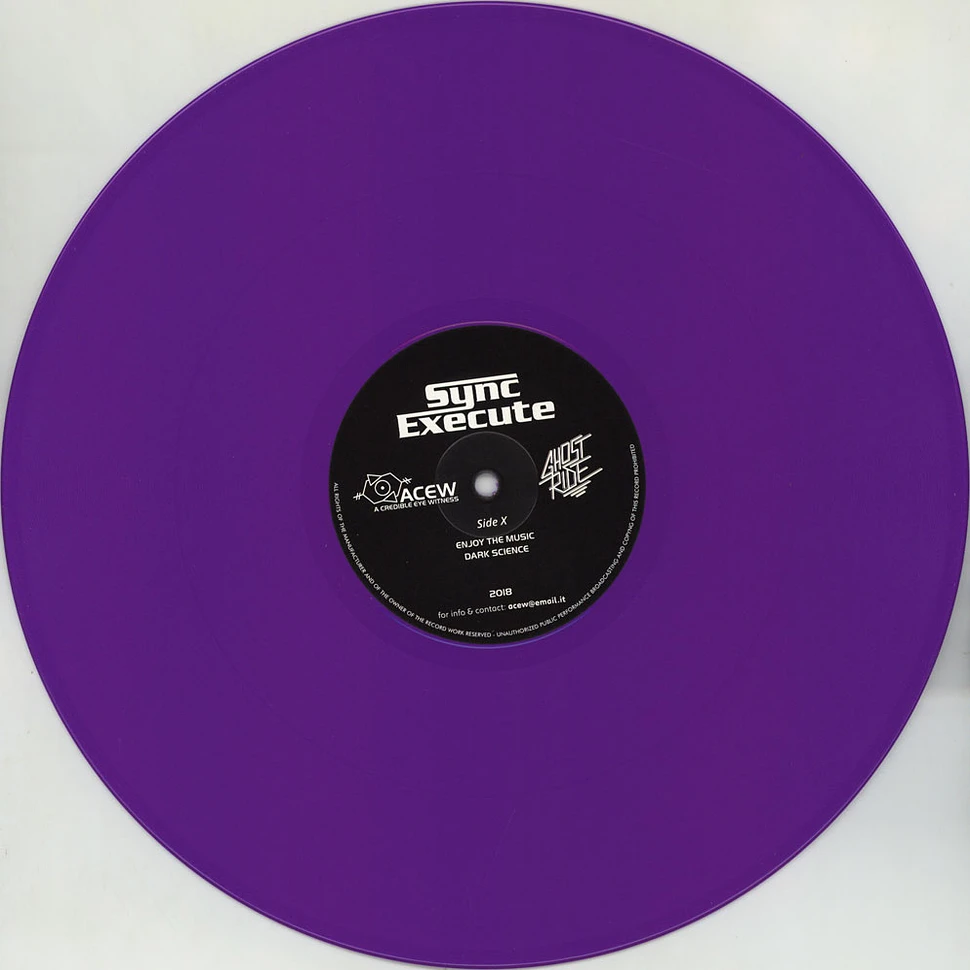 A Credible Eye Witness & Ghost Ride - Sync Execute Purple Vinyl Edition