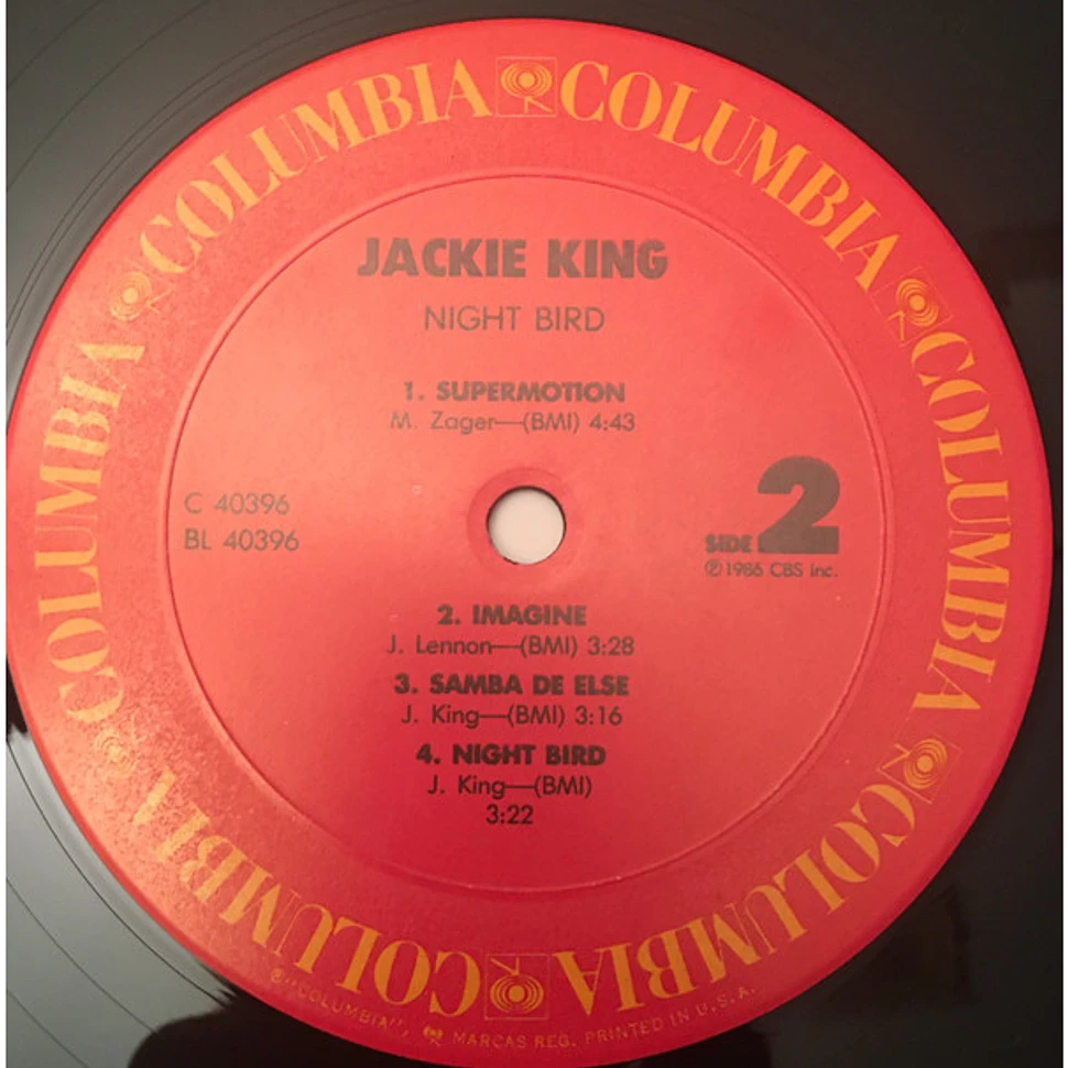 Jackie King - Night Bird