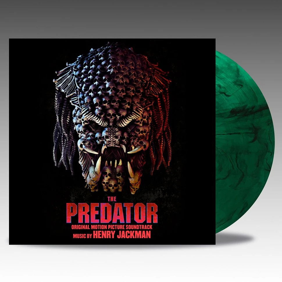 Henry Jackman - OST The Predator Hunter Green With Black Smoke Vinyl Edition