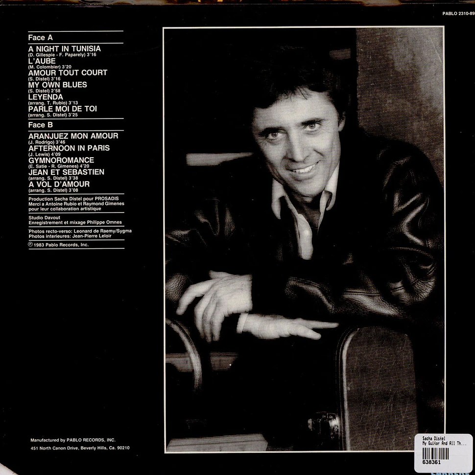 Sacha Distel - My Guitar And All That Jazz