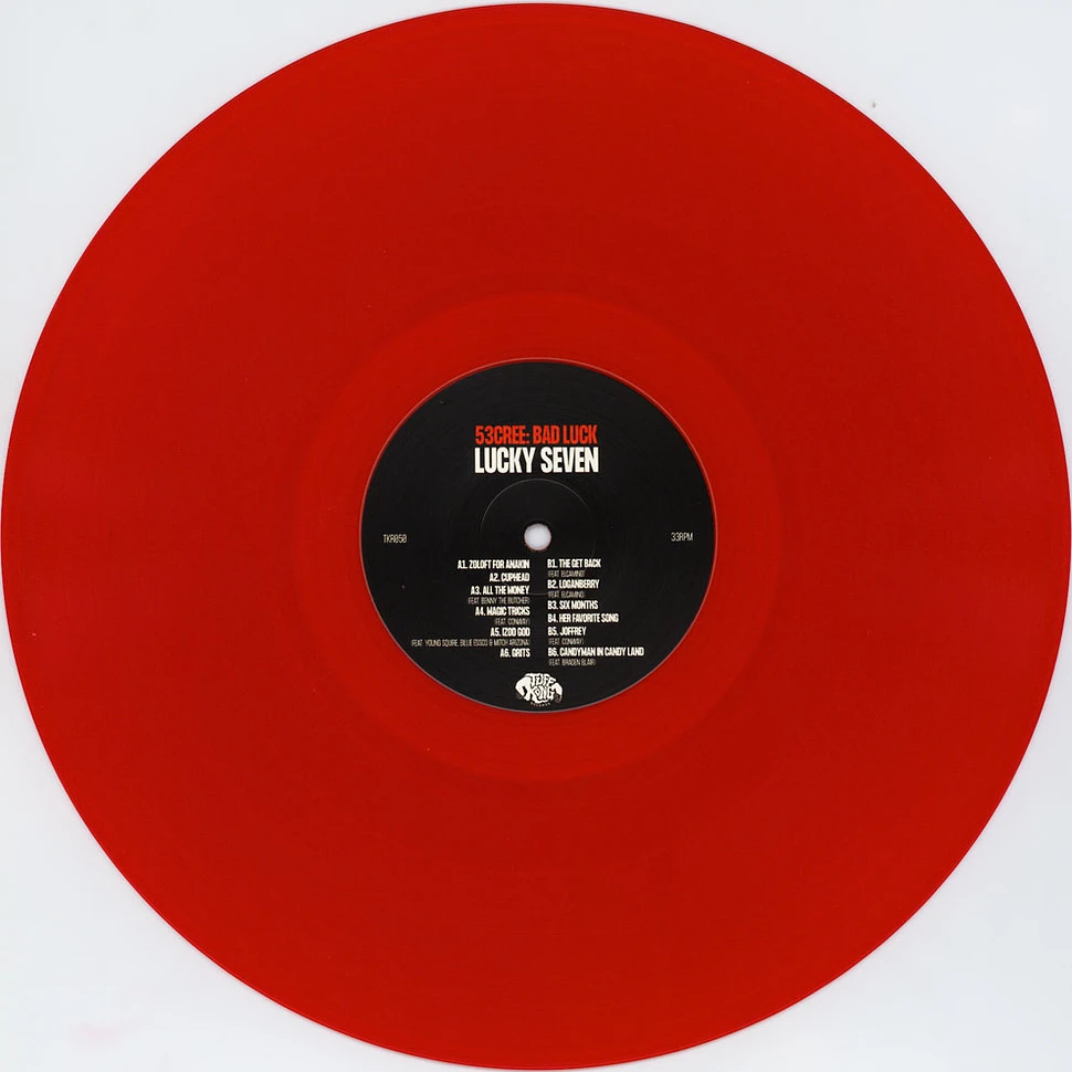 Lucky Seven - 53cree: Bad Luck Red Vinyl Edition