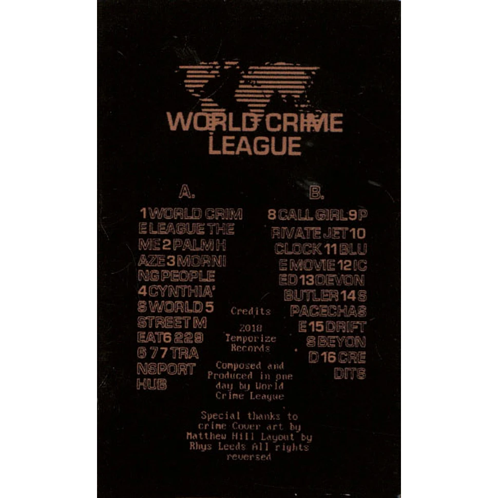 World Crime League - World Crime League Volume 1