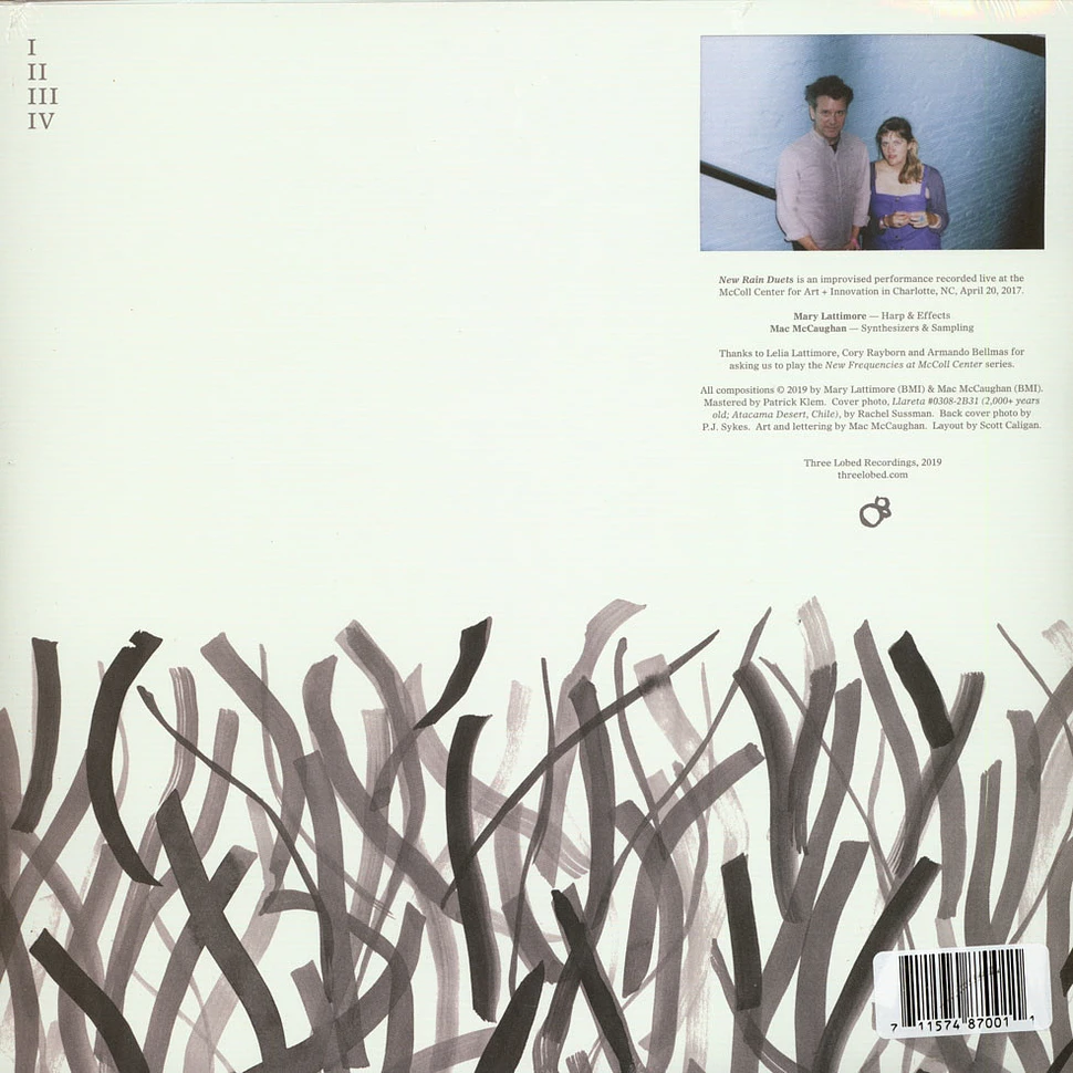 Mary Lattimore & Mac Mccaughan - New Rain Duets