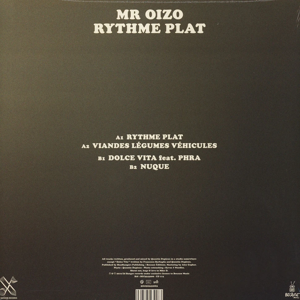 Mr. Oizo - Rythme Plat