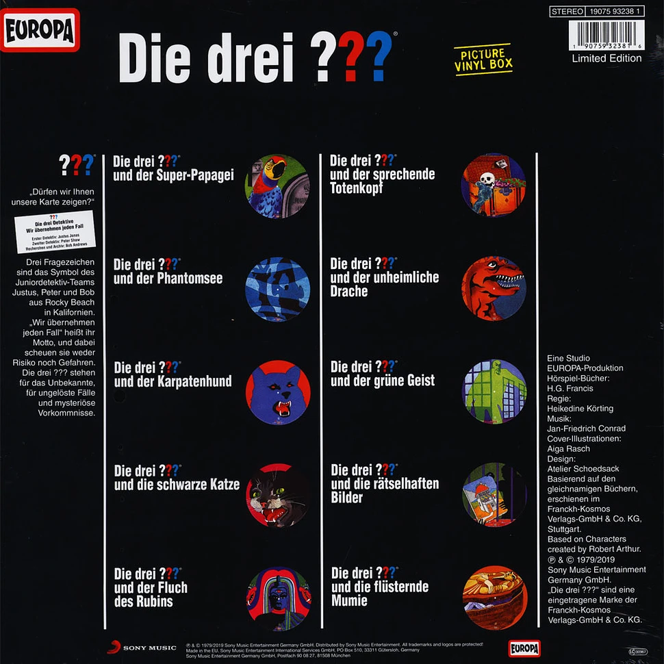 Die Drei ??? - Picture Vinyl Box (01-10)