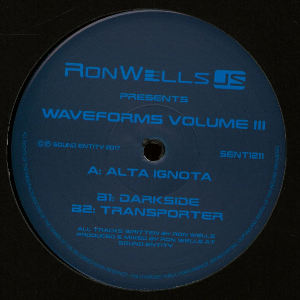 Ron Wells - Waveforms Volume III EP