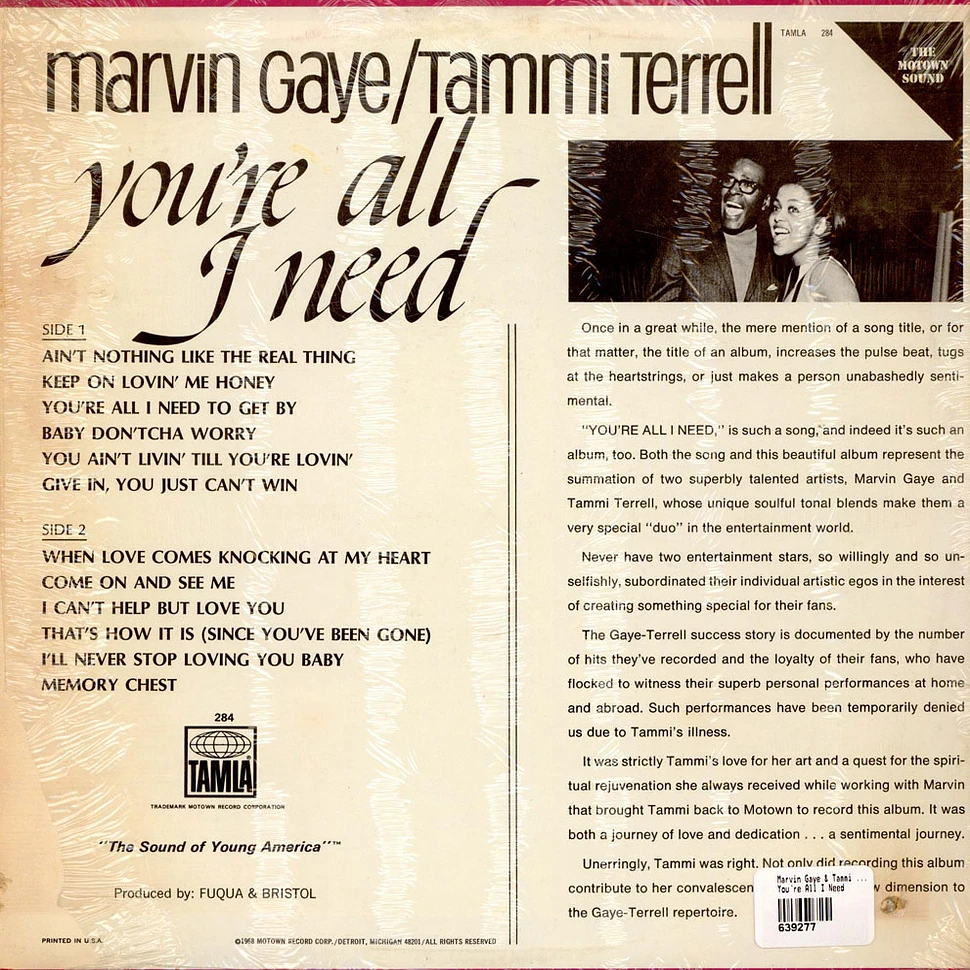 Marvin Gaye / Tammi Terrell - You're All I Need