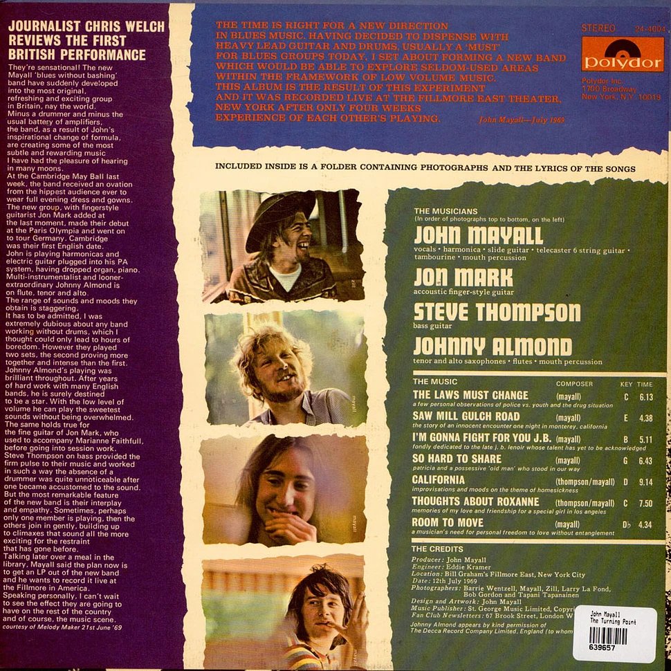 John Mayall - The Turning Point