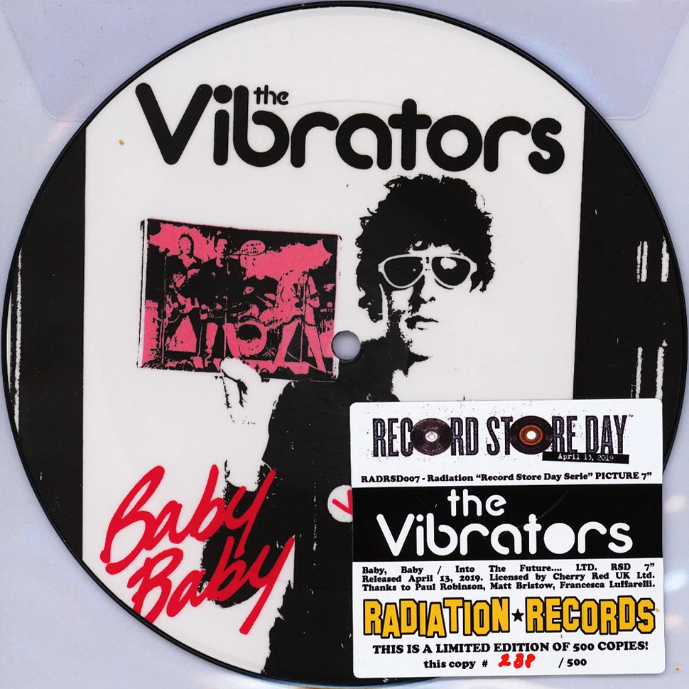 The Vibrators - Baby Baby / Into The Future ... Picture Disc Record Store Day 2019 Edition