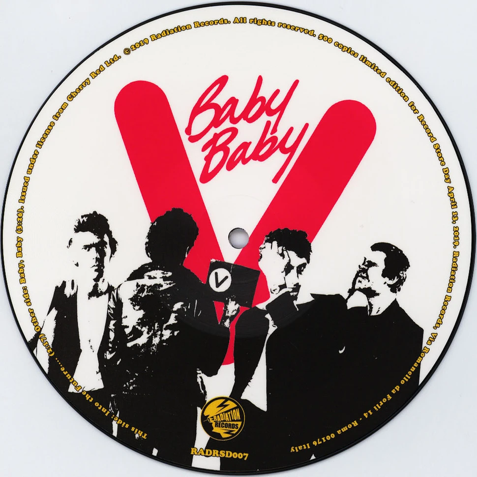 The Vibrators - Baby Baby / Into The Future ... Picture Disc Record Store Day 2019 Edition