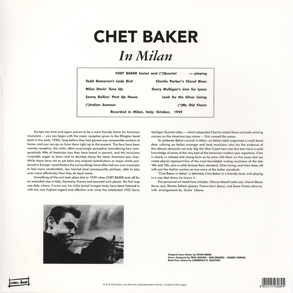 Chet Baker - In Milan