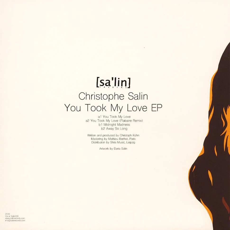 Christophe Salin - You Took My Love EP