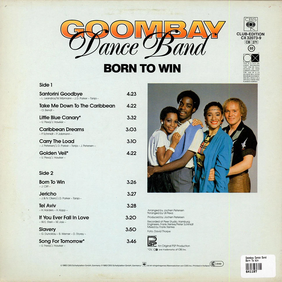 Goombay Dance Band - Born To Win