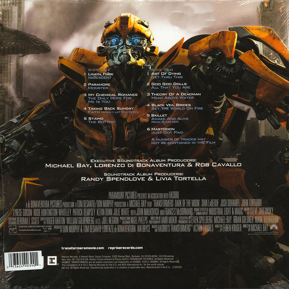 V.A. - OST Transformers: Dark Of The Moon Record Store Day 2019 Edition