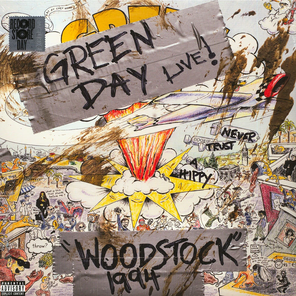 Green Day - Woodstock 1994 Record Store Day 2019 Edition