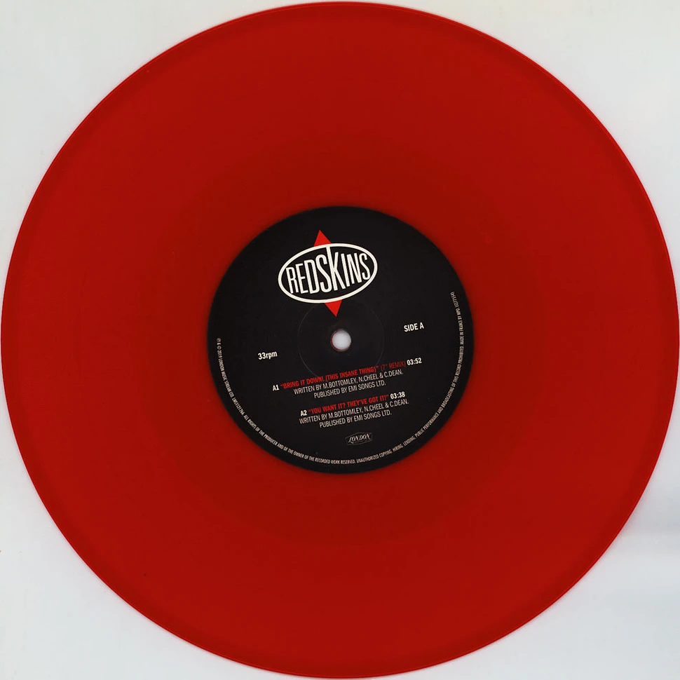 Redskins - Bring It Down (This Insane Thing) Red Vinyl Record Store Day 2019 Edition