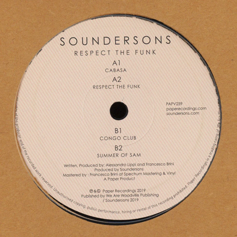 Soundersons - Respect The Funk