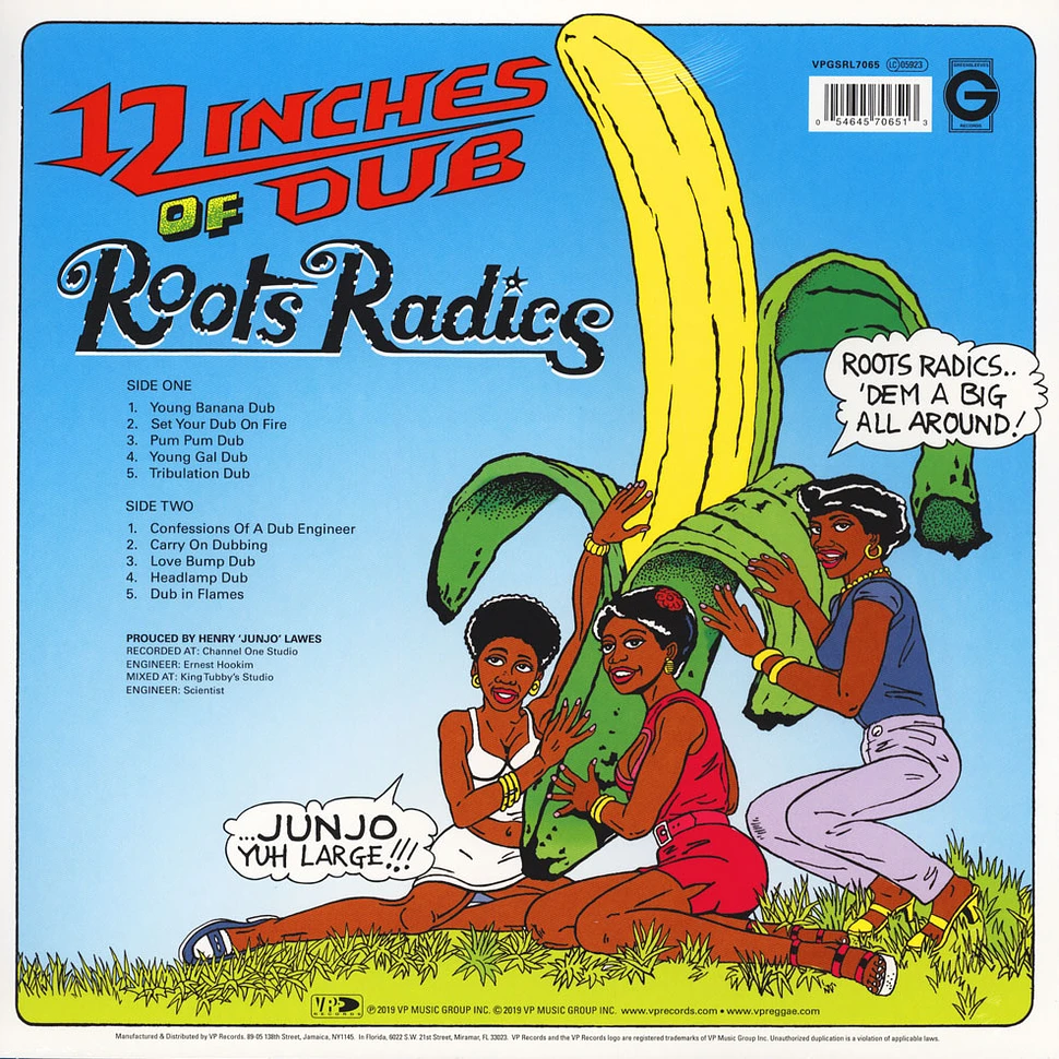 Roots Radics - 12 Inches Of Dub Record Store Day 2019 Edition