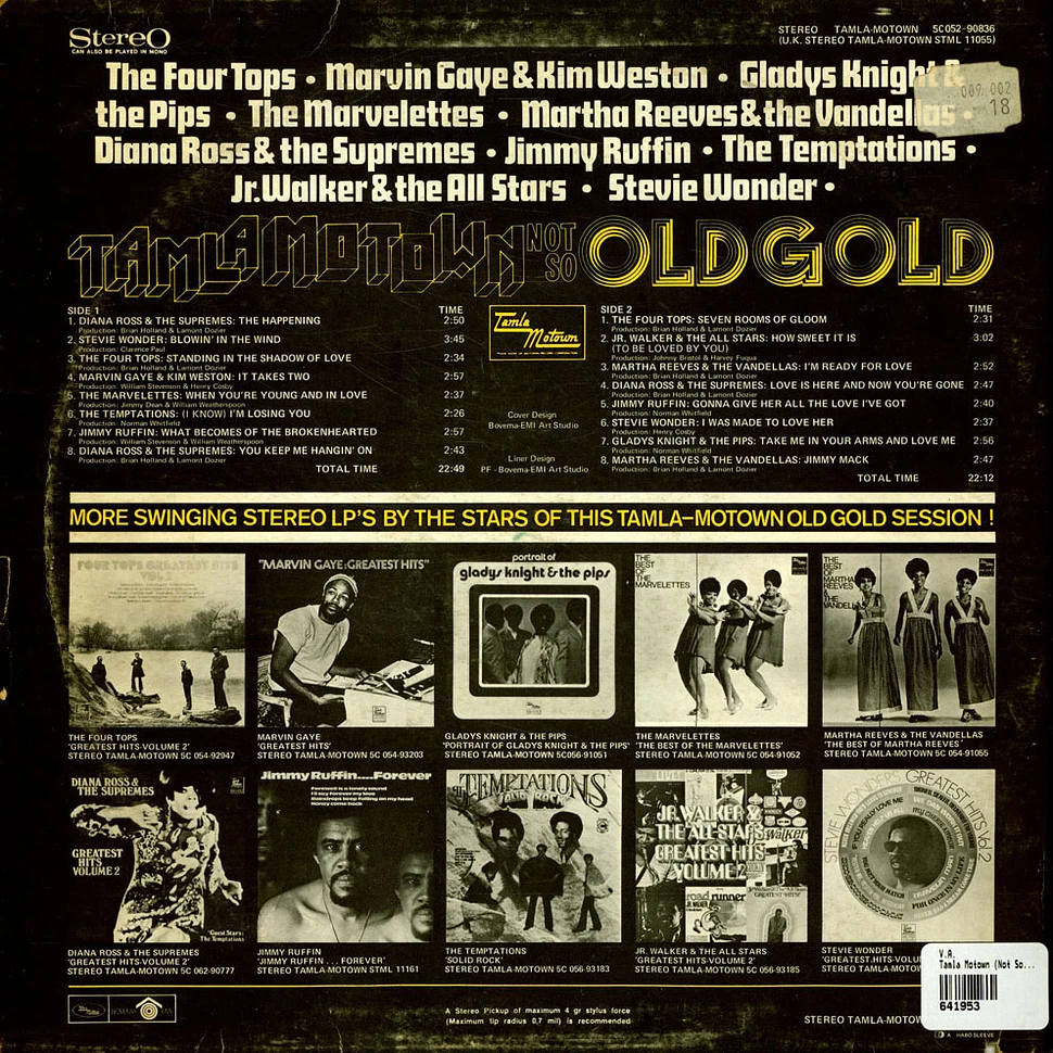 V.A. - Tamla Motown (Not So) Old Gold